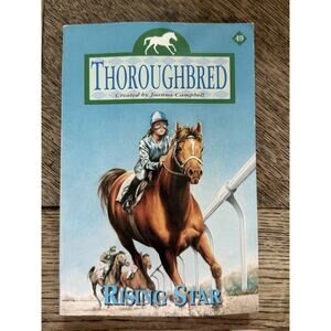 Thoroughbred #49: Rising Star by Joanna Campbell (2001, Digest Paperback)